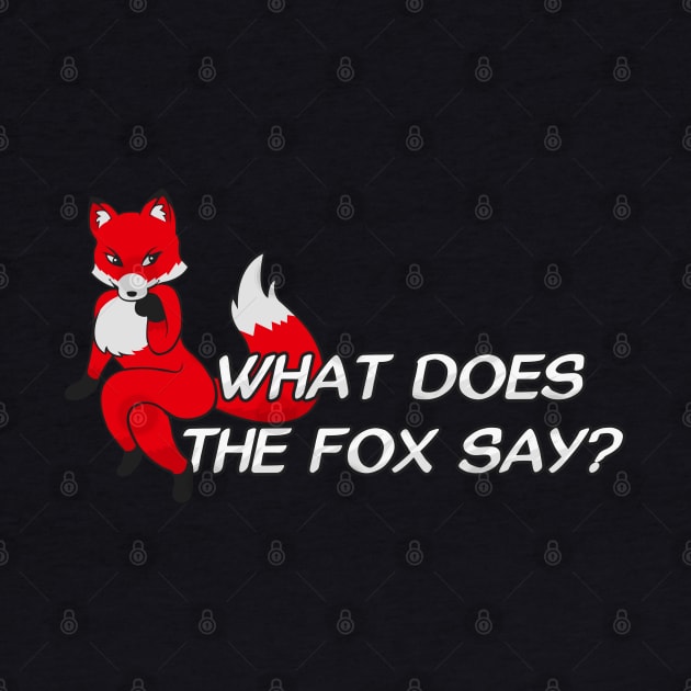 What does the fox say? - Red by Brony Designs